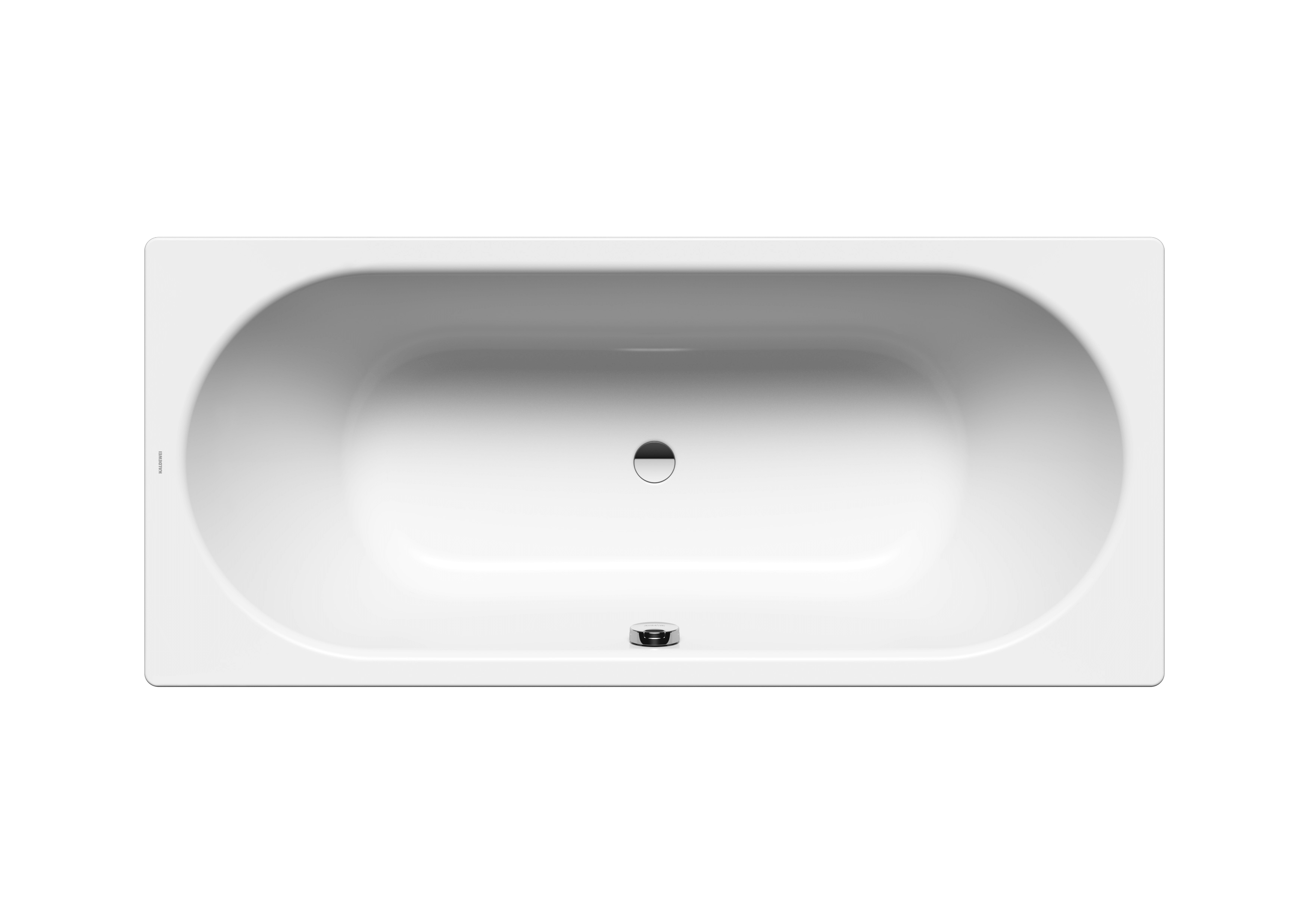 Stahl-Badewanne Classic Duo 170 x 75 cm weiß