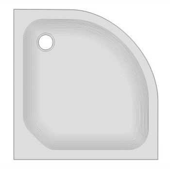 Viertelkreis Duschwanne 90 x 90 x 2,5 cm / KSB 28