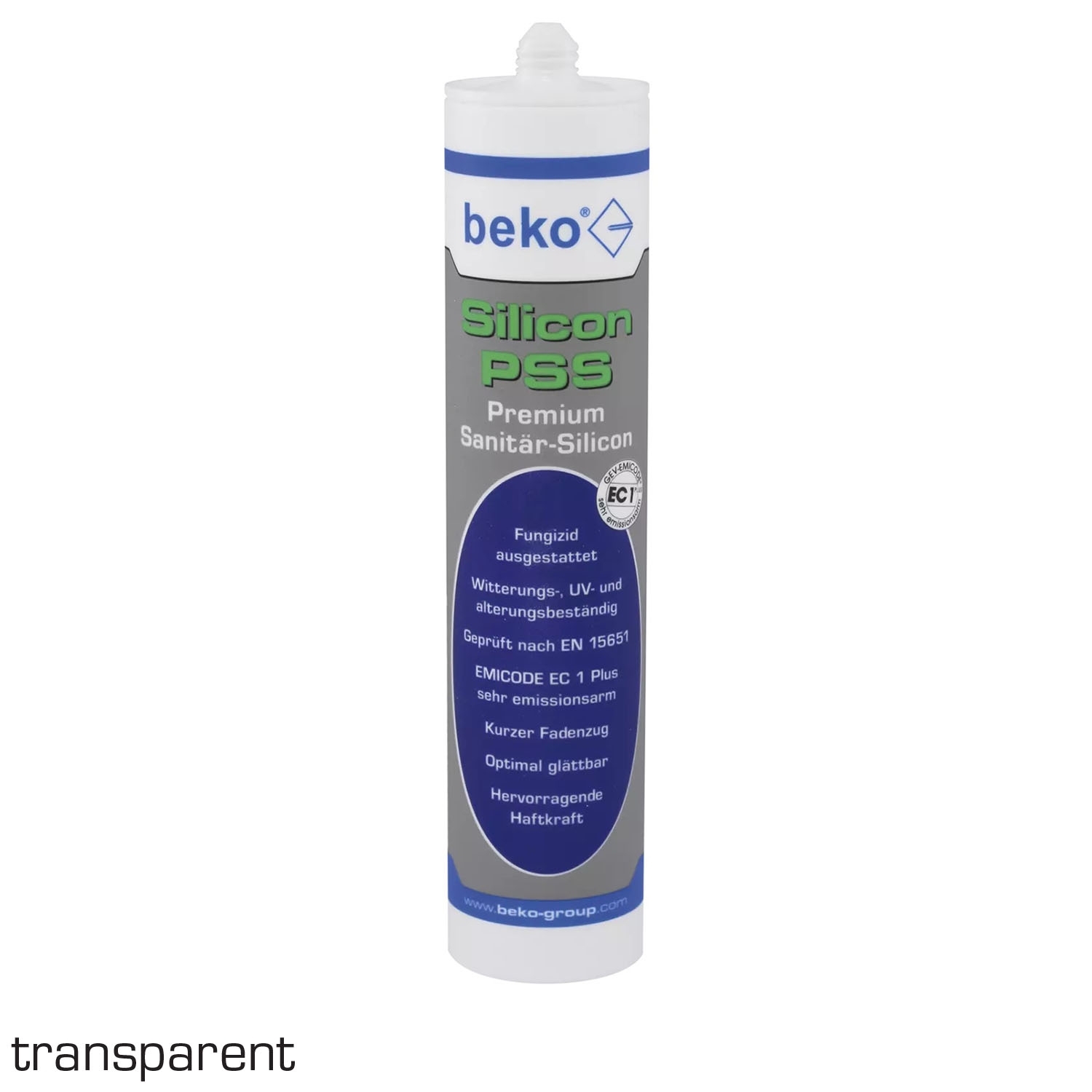 Beko Silicon PSS 310 ml transparent