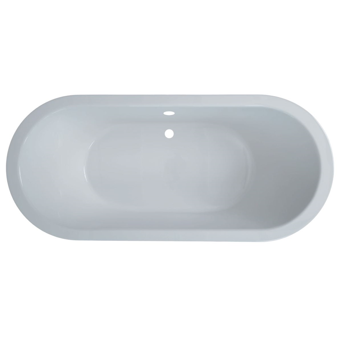 Oval-Badewanne Wildsee 170 x75 cm